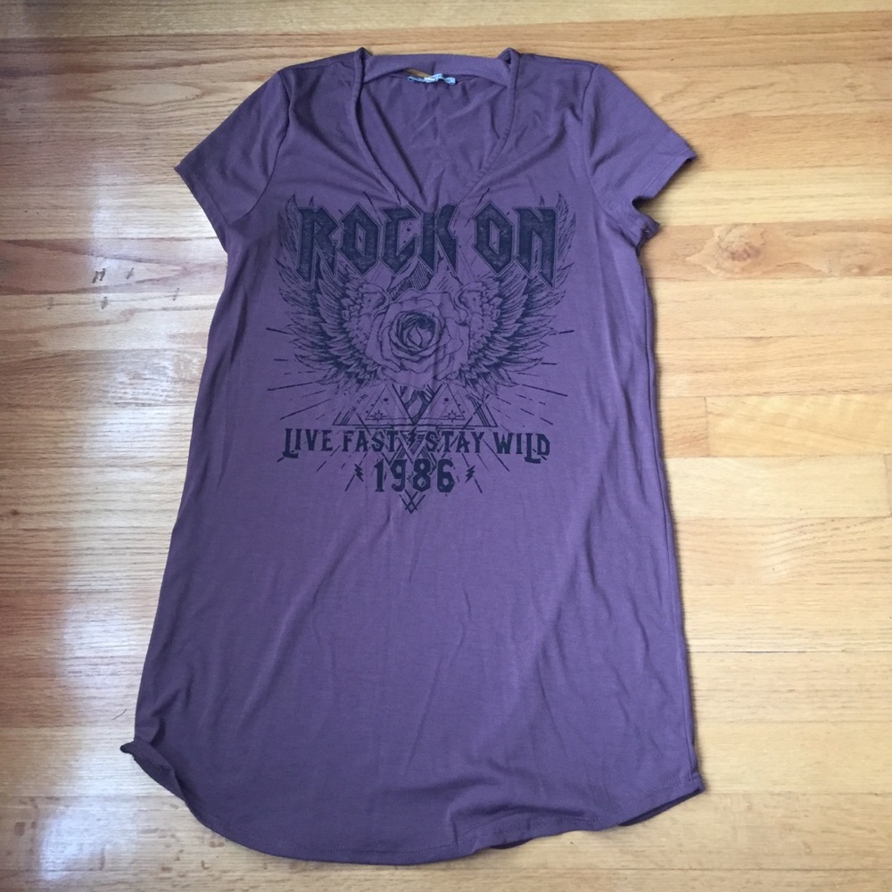 Charlotte Russe T-Shirt Dress